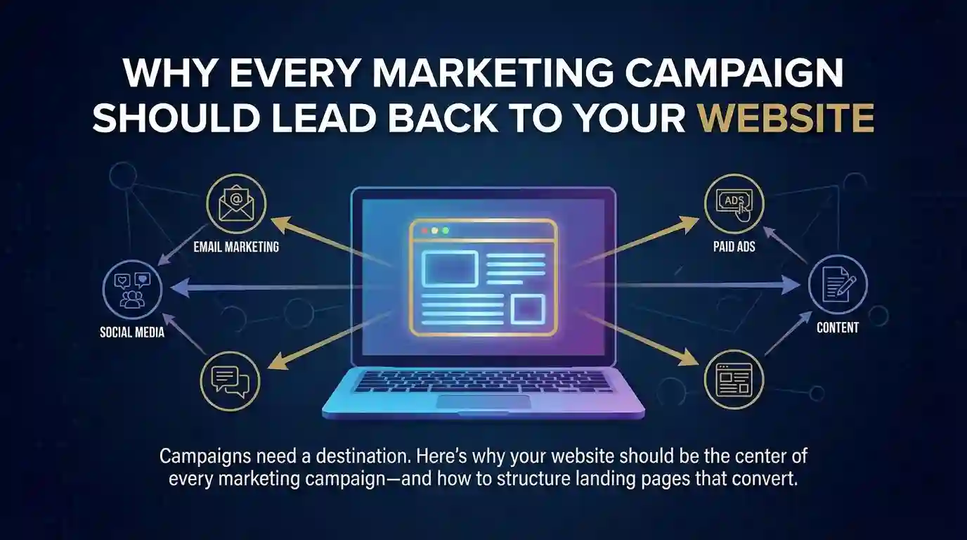 Why Every Marketing Campaign Should Lead Back to Your Website